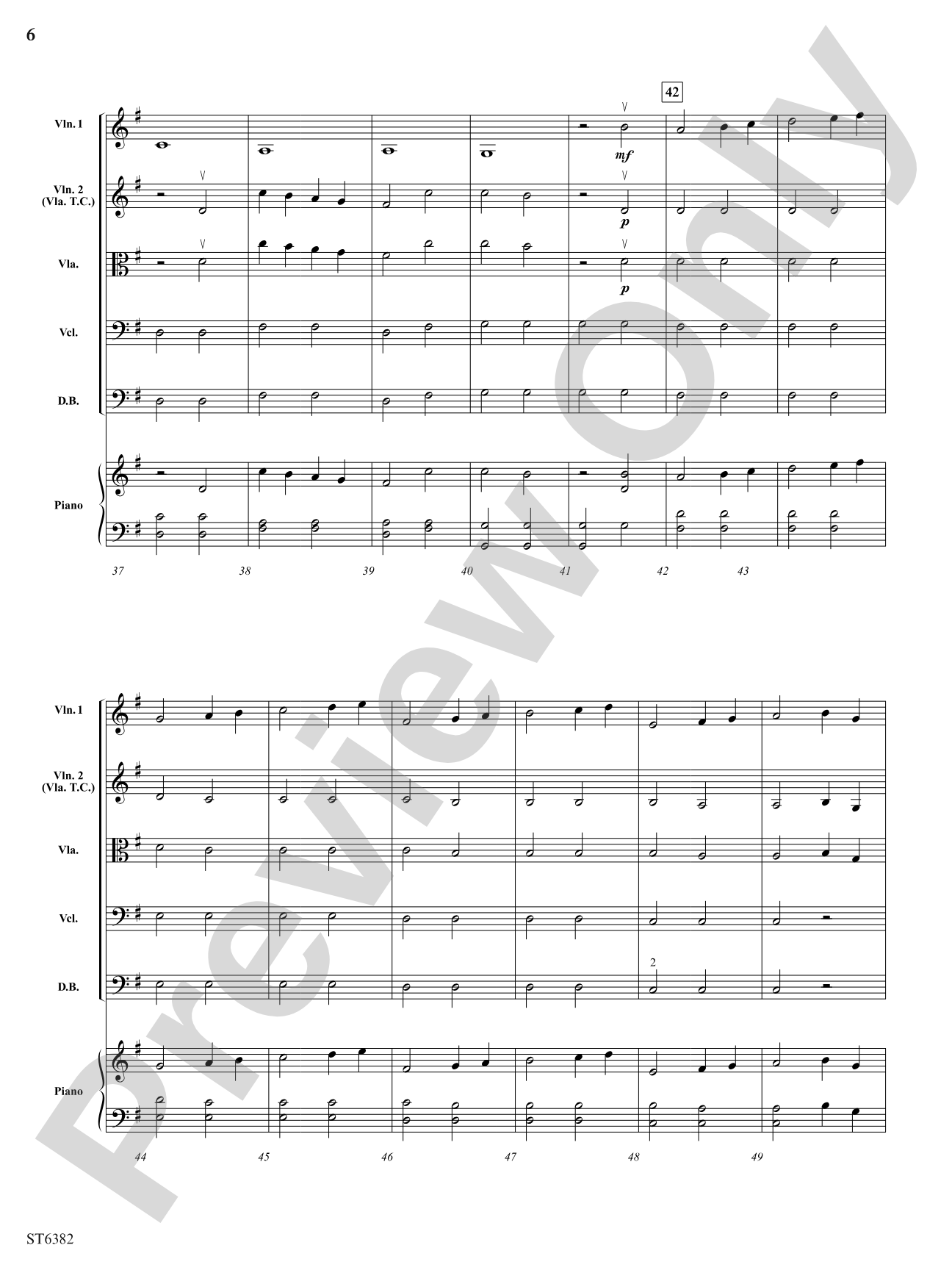 A Vivaldi School Year: String Orchestra Conductor Score & Parts