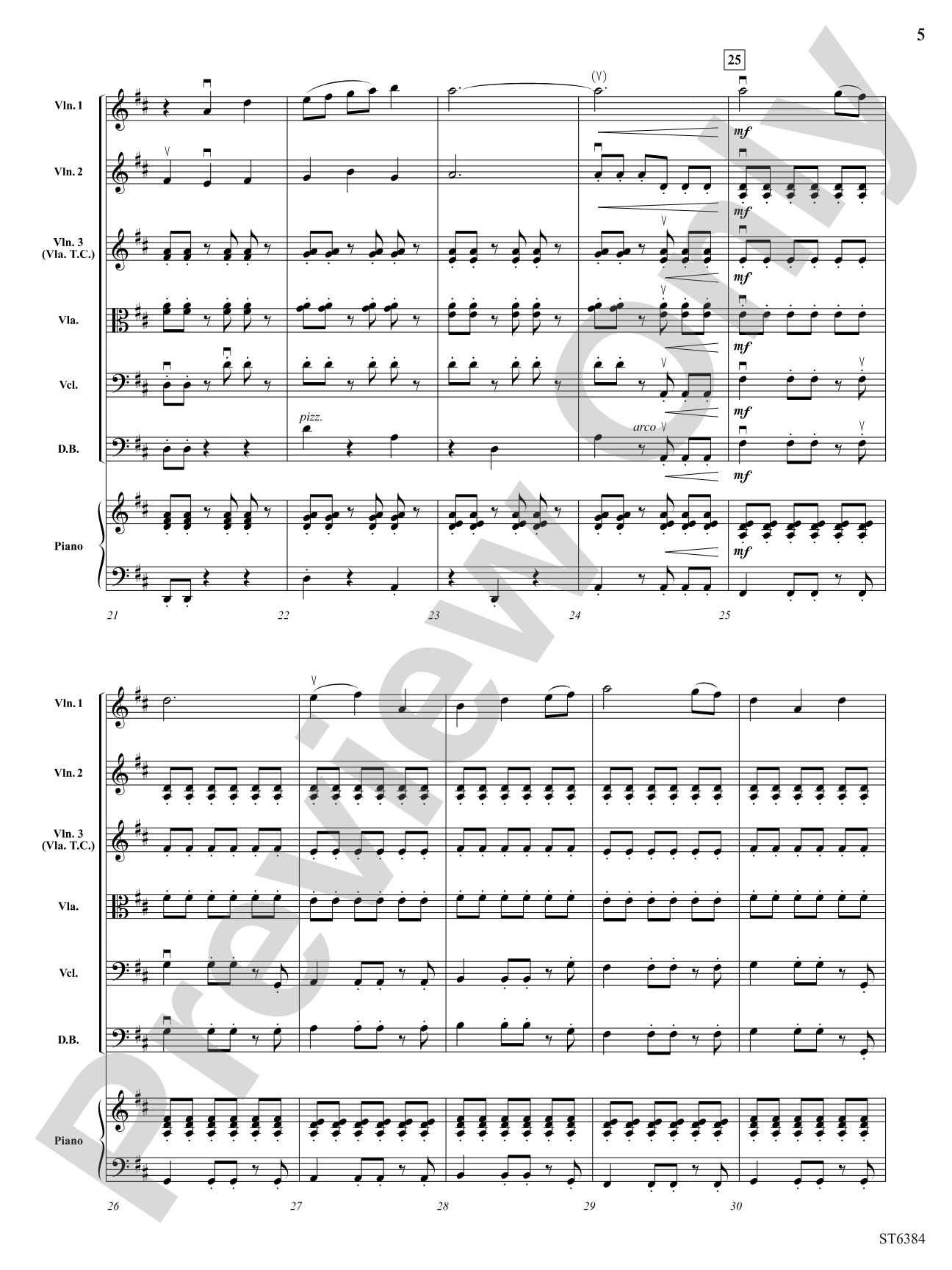 Forever Joyful!: String Orchestra Conductor Score & Parts