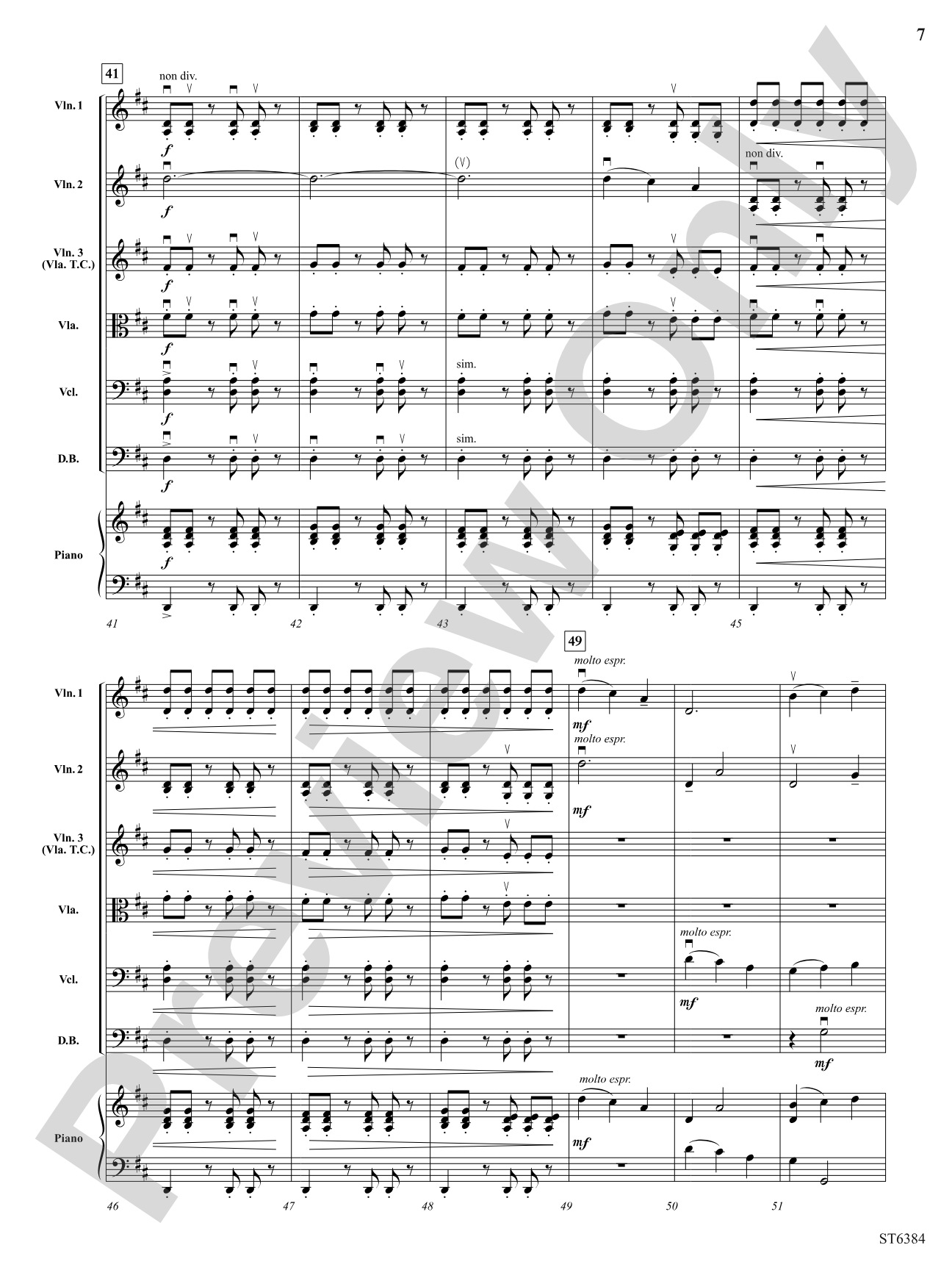 Forever Joyful!: String Orchestra Conductor Score & Parts