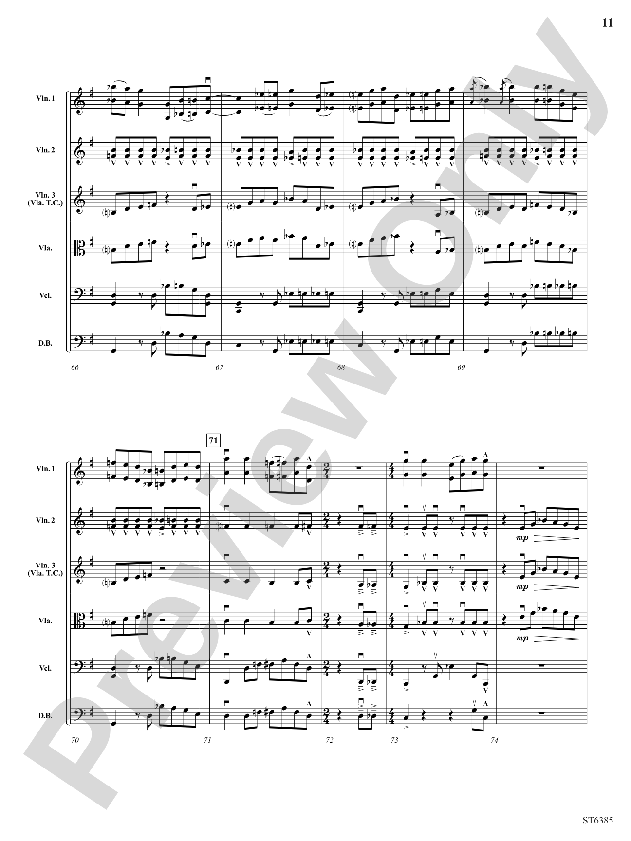 Strings Cut Loose: String Orchestra Conductor Score & Parts