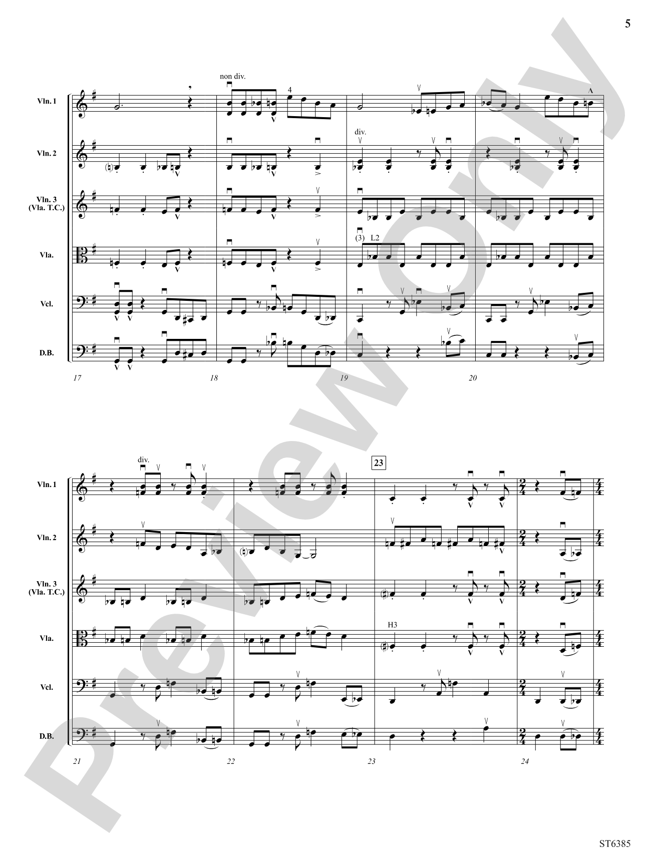 Strings Cut Loose: String Orchestra Conductor Score & Parts