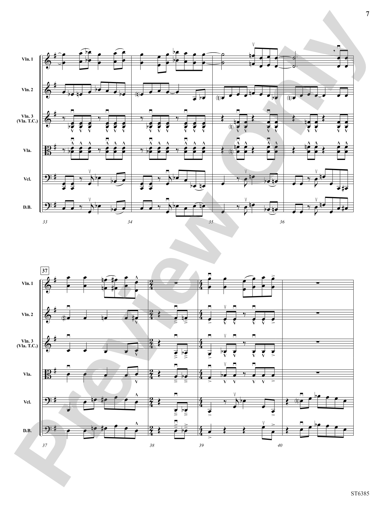 Strings Cut Loose: String Orchestra Conductor Score & Parts