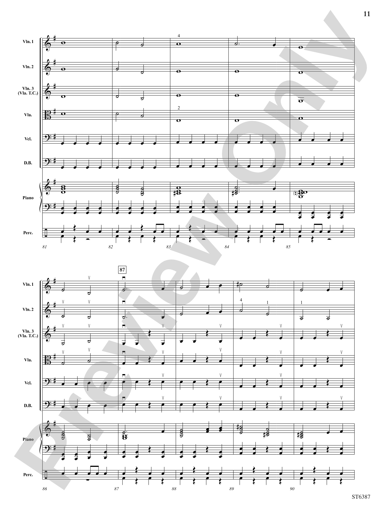 Storm: String Orchestra Conductor Score & Parts