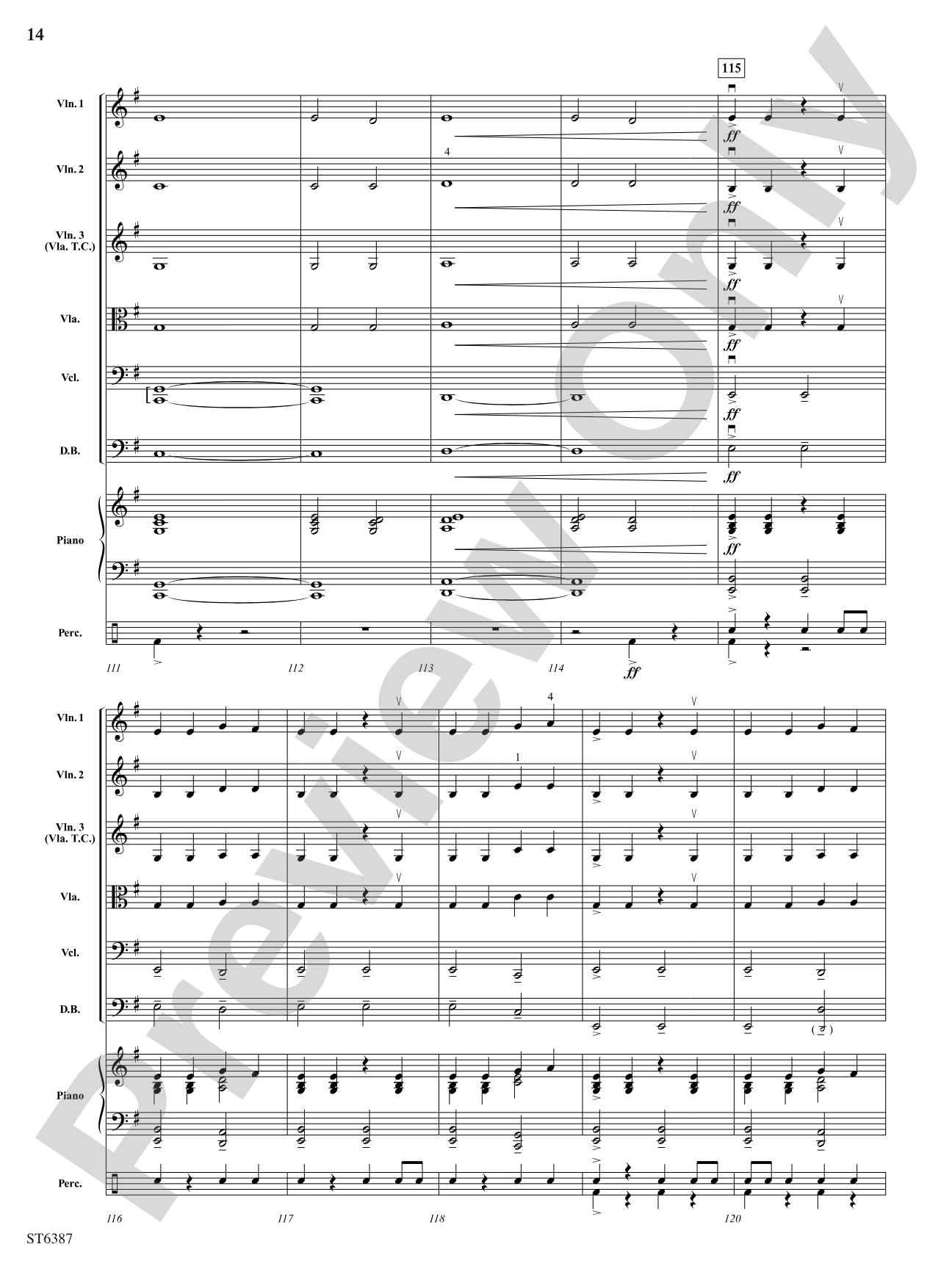Storm: String Orchestra Conductor Score & Parts