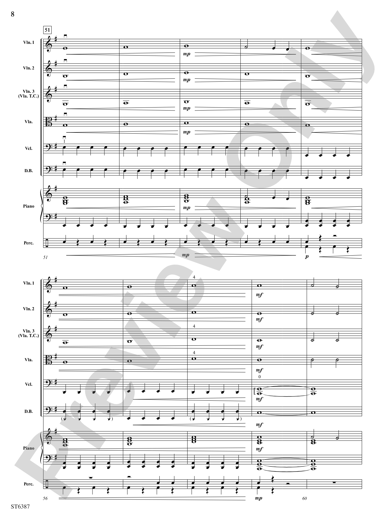 Storm: String Orchestra Conductor Score & Parts