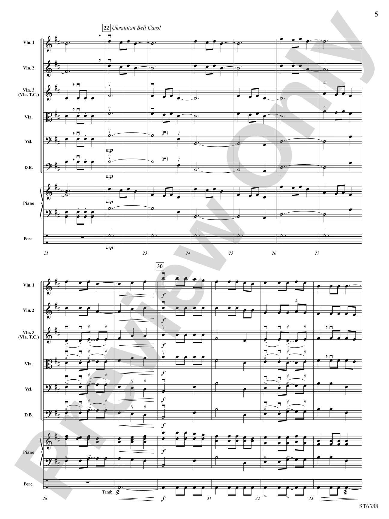 Yuletide Rejoicing: String Orchestra Conductor Score & Parts