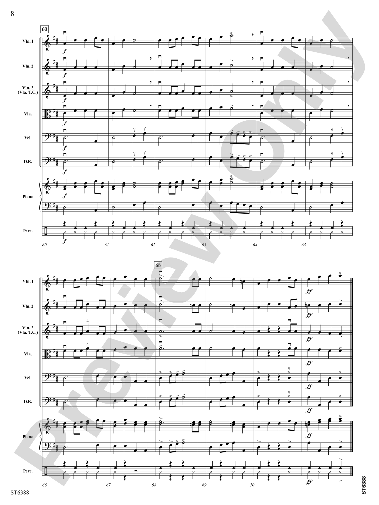 Yuletide Rejoicing: String Orchestra Conductor Score & Parts
