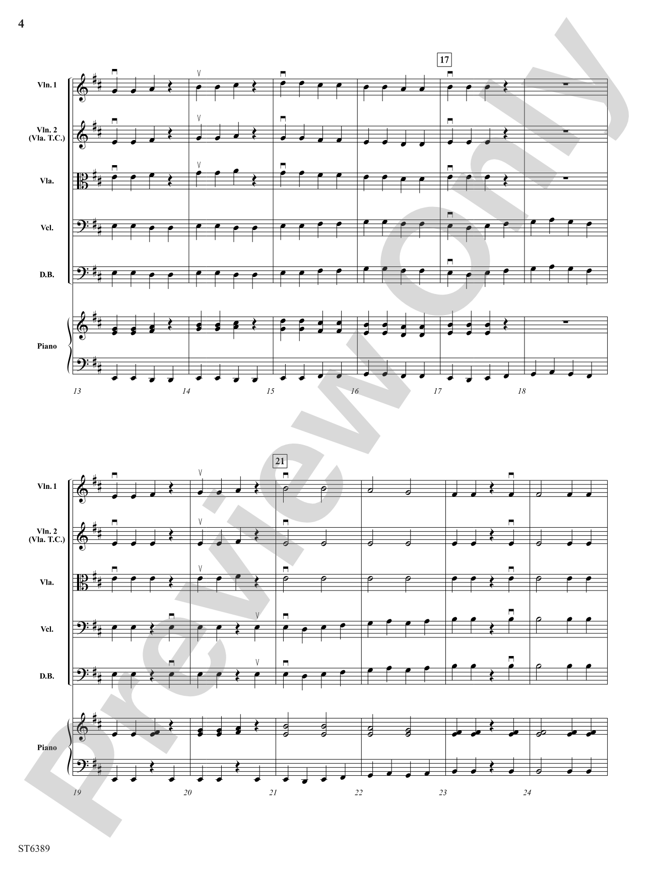 Impulse: String Orchestra Conductor Score & Parts