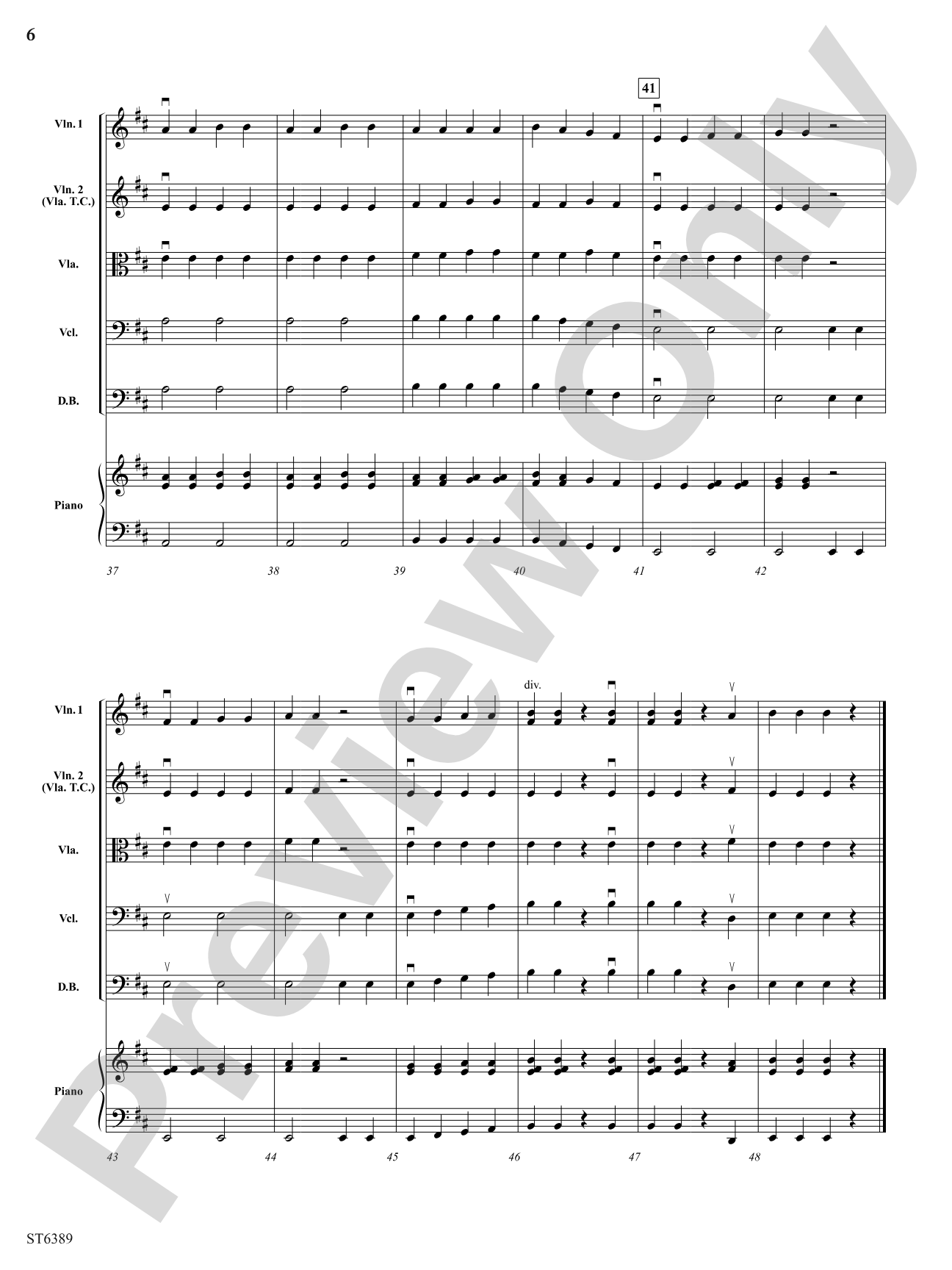 Impulse: String Orchestra Conductor Score & Parts