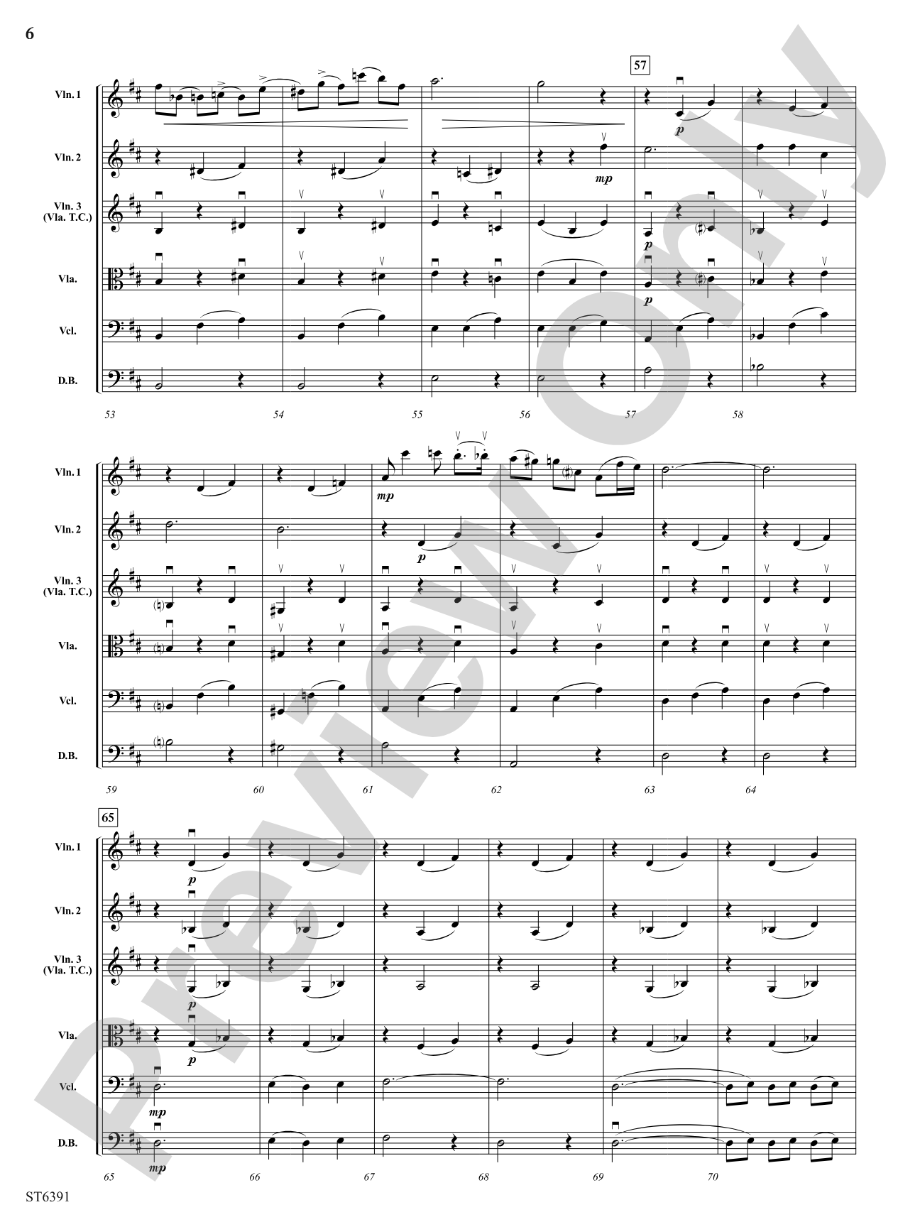 Nocturne: String Orchestra Conductor Score & Parts