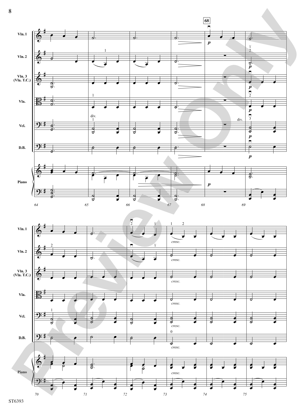 Jubilee Fanfare: String Orchestra Conductor Score & Parts