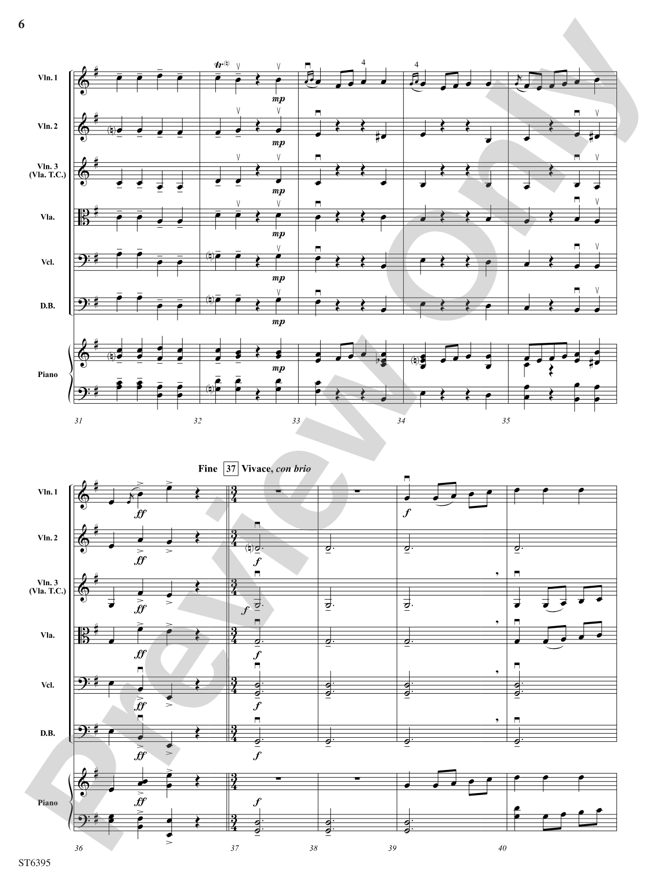 A Little Mischief Music: String Orchestra Conductor Score & Parts