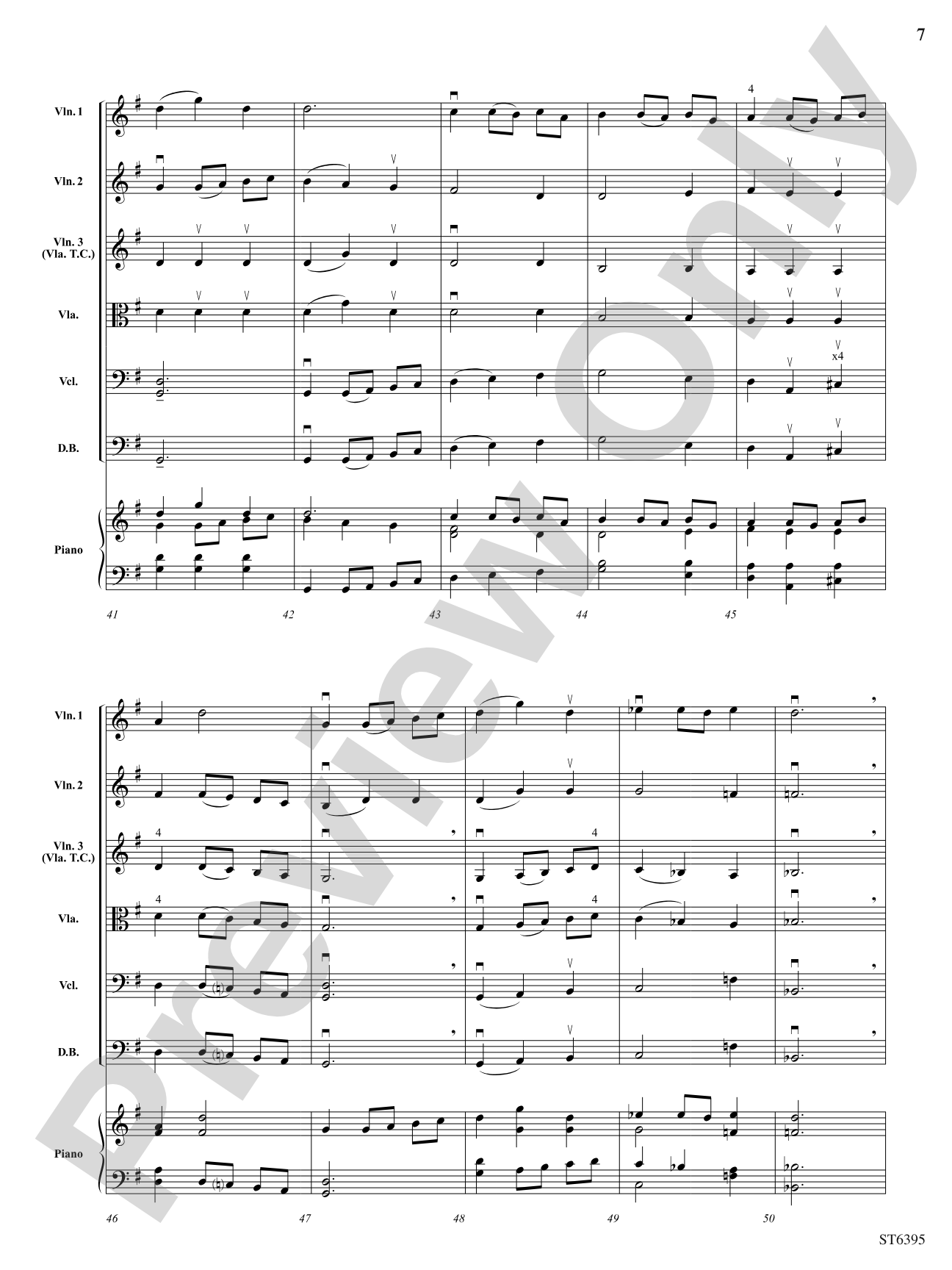 A Little Mischief Music: String Orchestra Conductor Score & Parts
