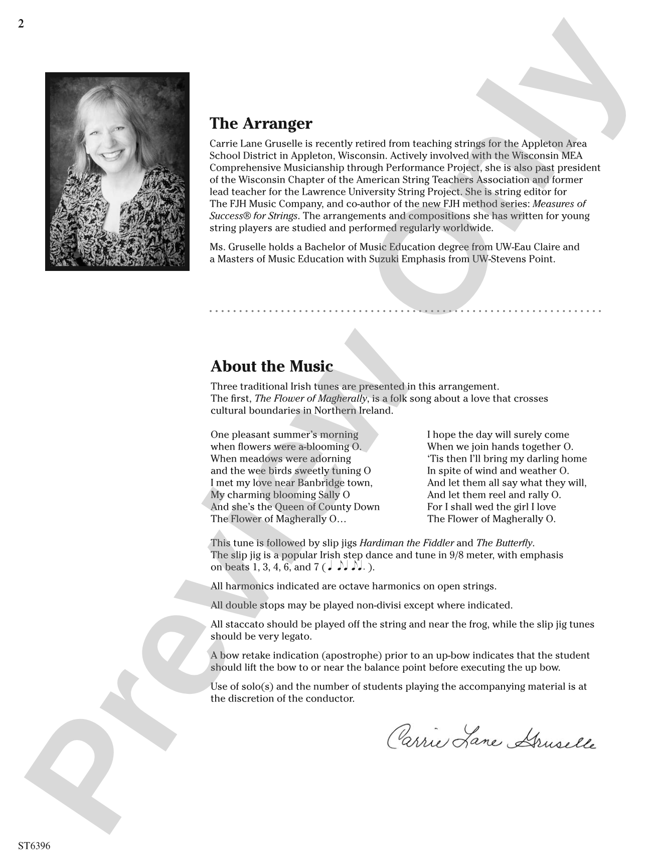 Echoes of Ireland: String Orchestra Conductor Score & Parts