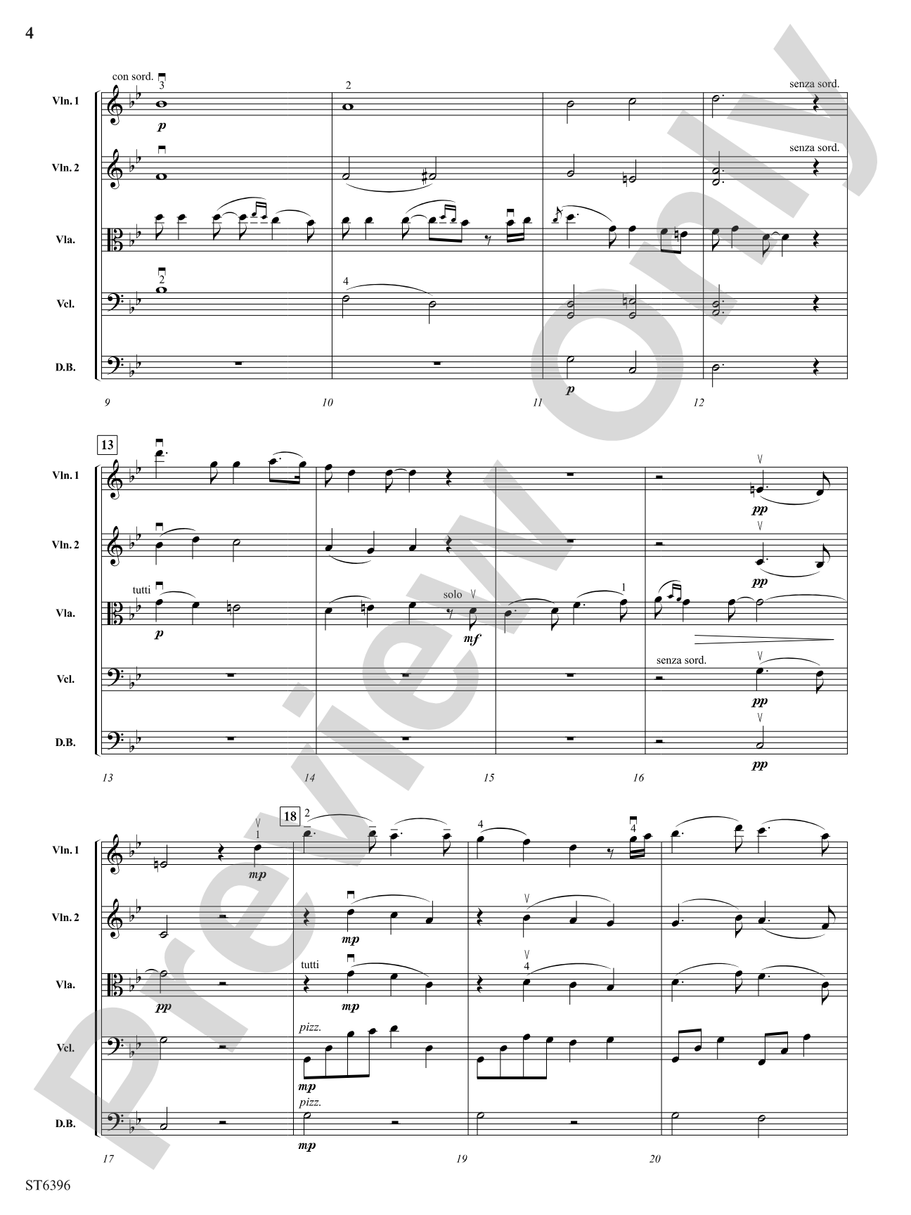 Echoes of Ireland: String Orchestra Conductor Score & Parts