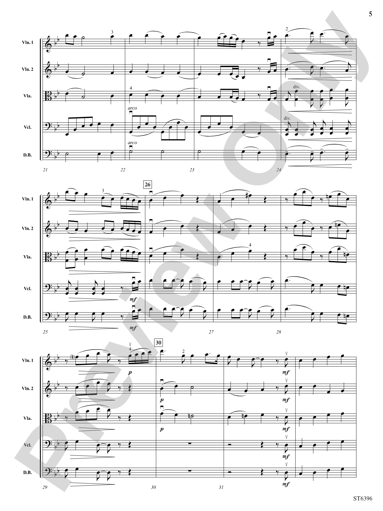 Echoes of Ireland: String Orchestra Conductor Score & Parts