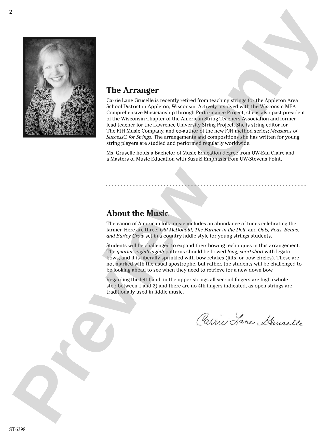 Fiddling Farmers: String Orchestra Conductor Score & Parts