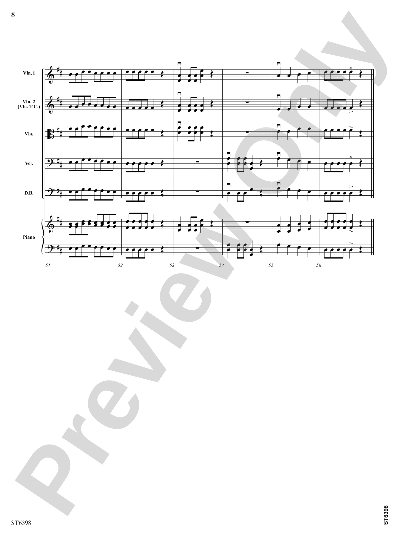 Fiddling Farmers: String Orchestra Conductor Score & Parts