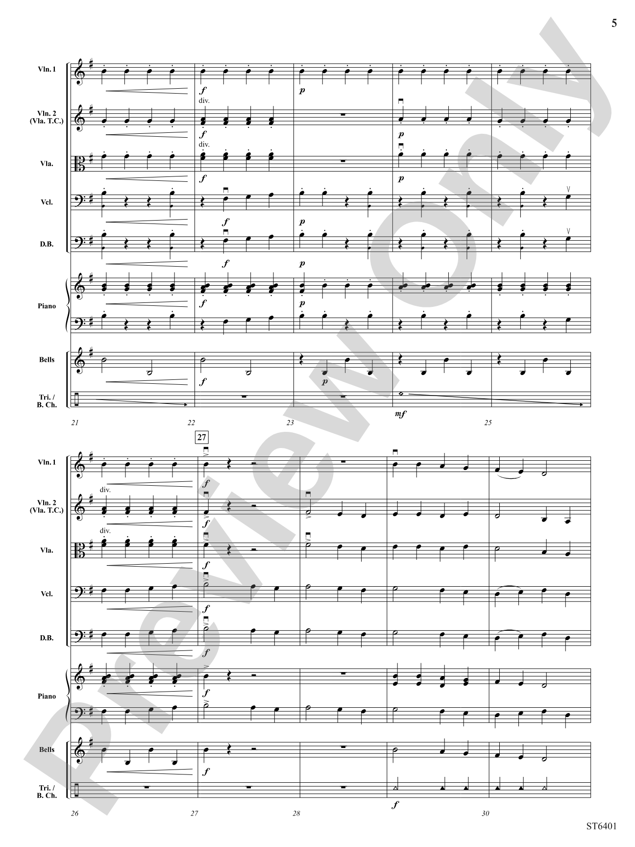 Hocus Pocus!: String Orchestra Conductor Score & Parts