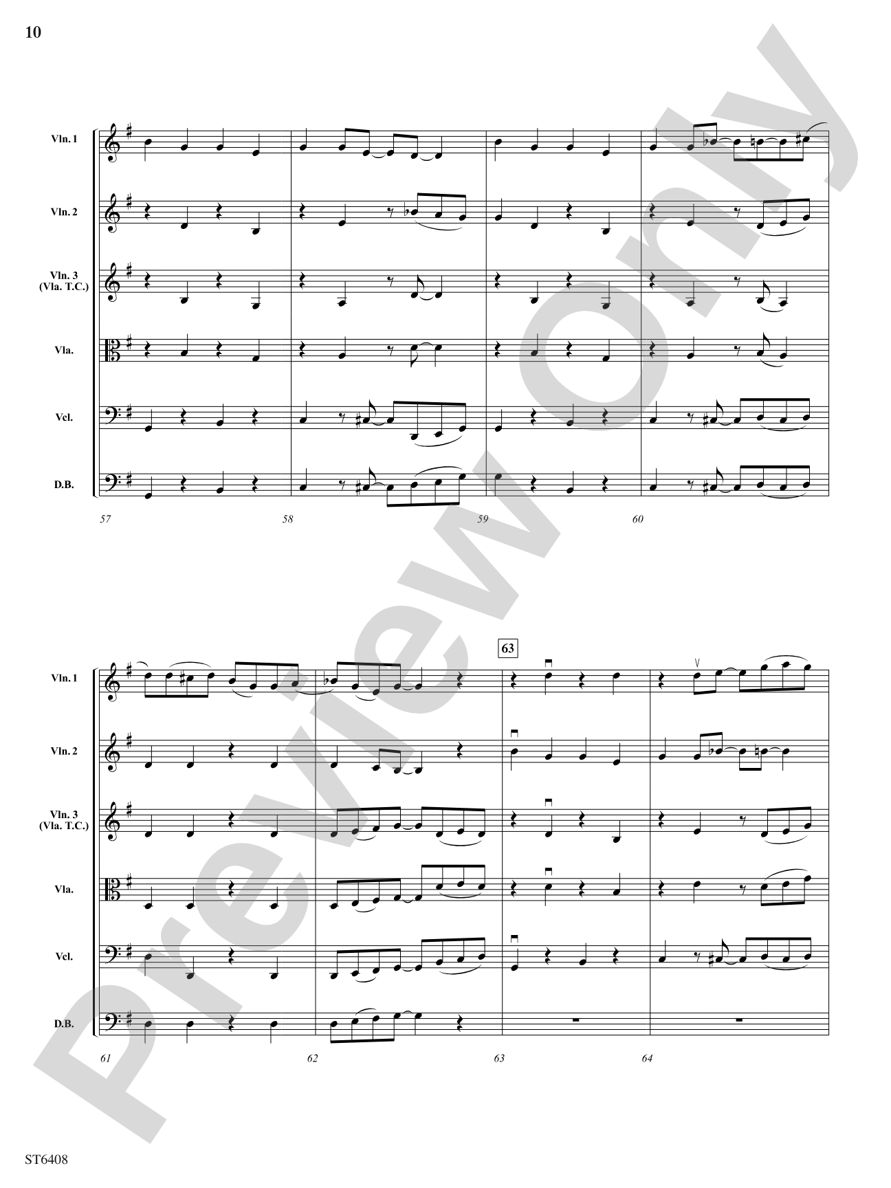 Apple Seed in My Banana: String Orchestra Conductor Score & Parts
