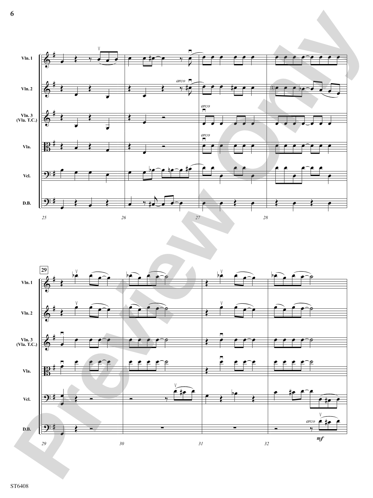 Apple Seed in My Banana: String Orchestra Conductor Score & Parts