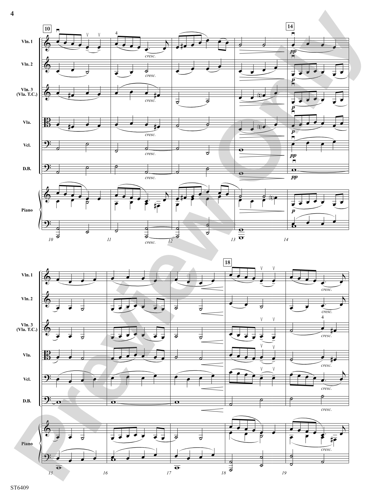 A Nordic Lullaby: String Orchestra Conductor Score & Parts