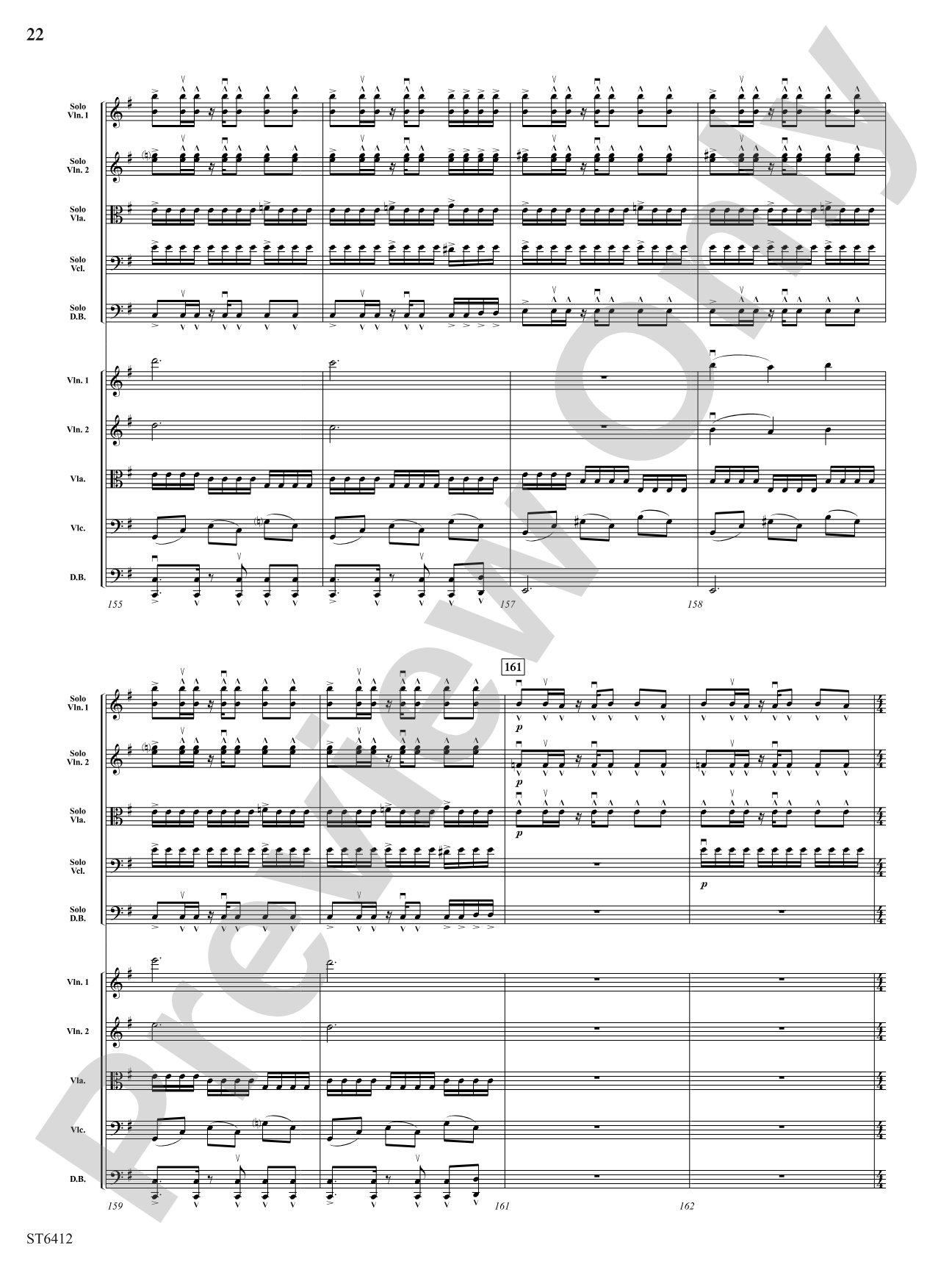 Urban Concerto Grosso: String Orchestra Conductor Score & Parts
