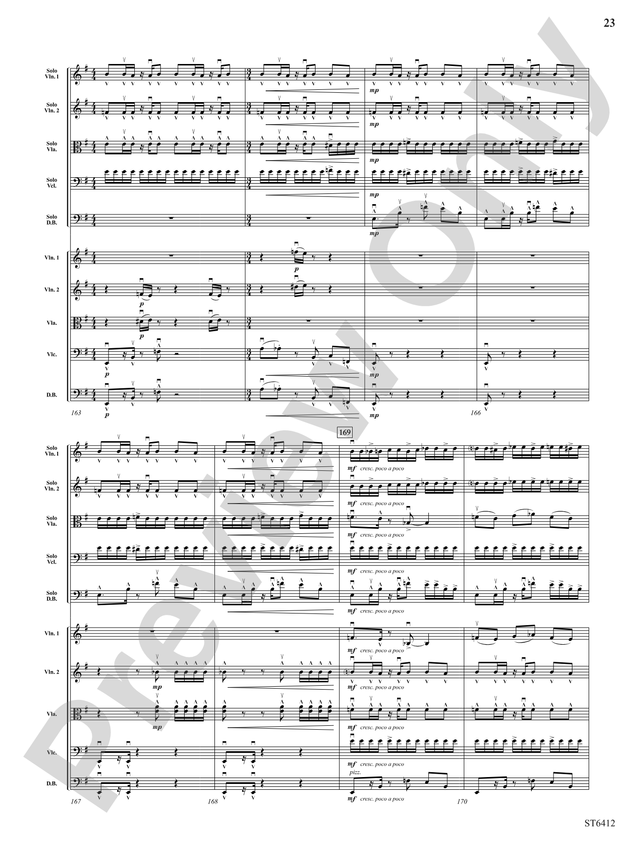 Urban Concerto Grosso: String Orchestra Conductor Score & Parts