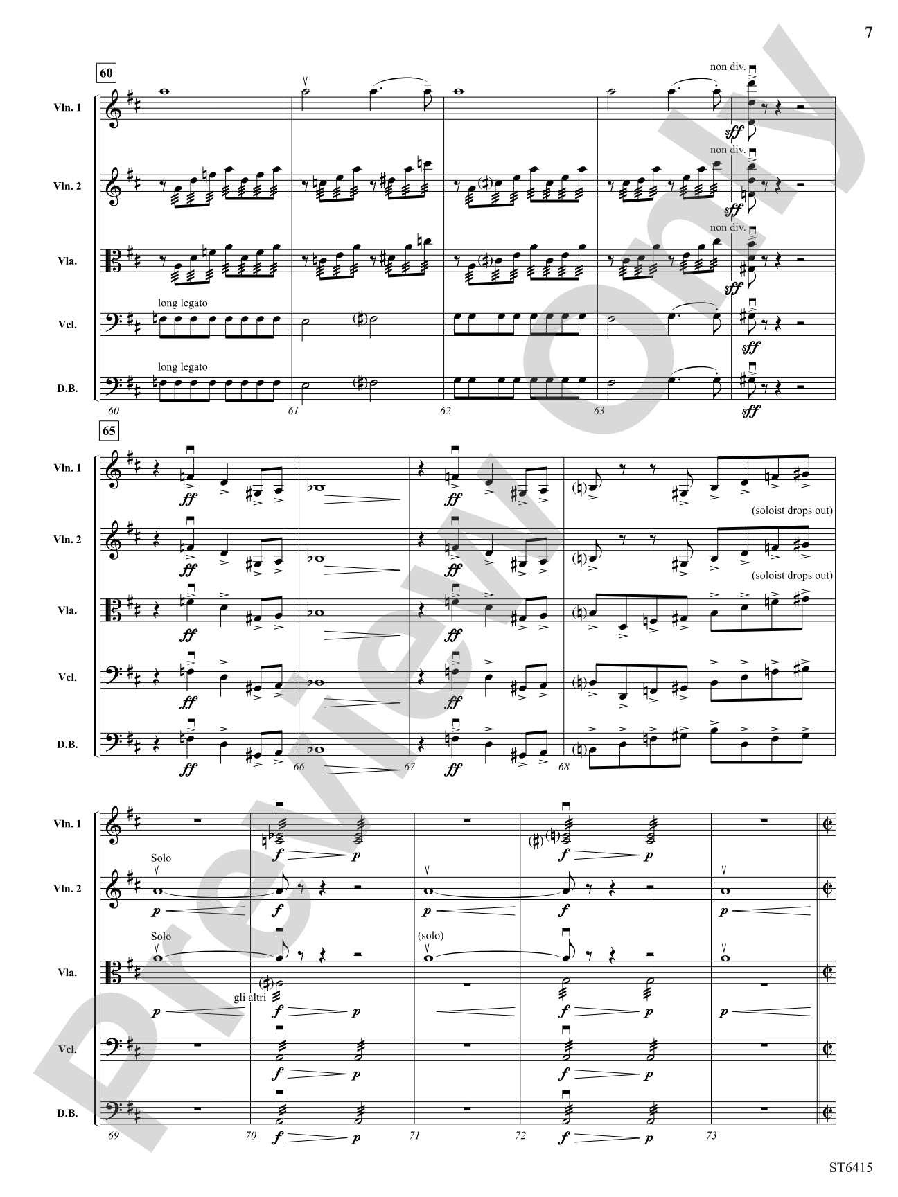 Overture to Rienzi: String Orchestra Conductor Score & Parts