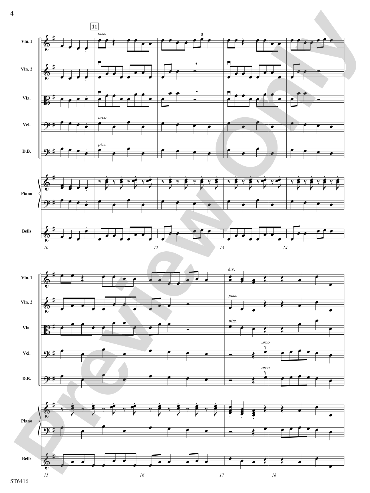Sparkle!: String Orchestra Conductor Score & Parts