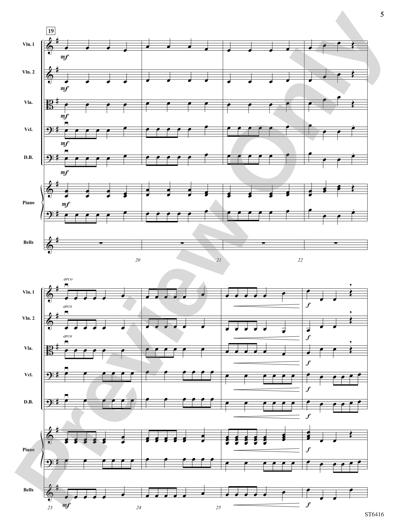 Sparkle!: String Orchestra Conductor Score & Parts
