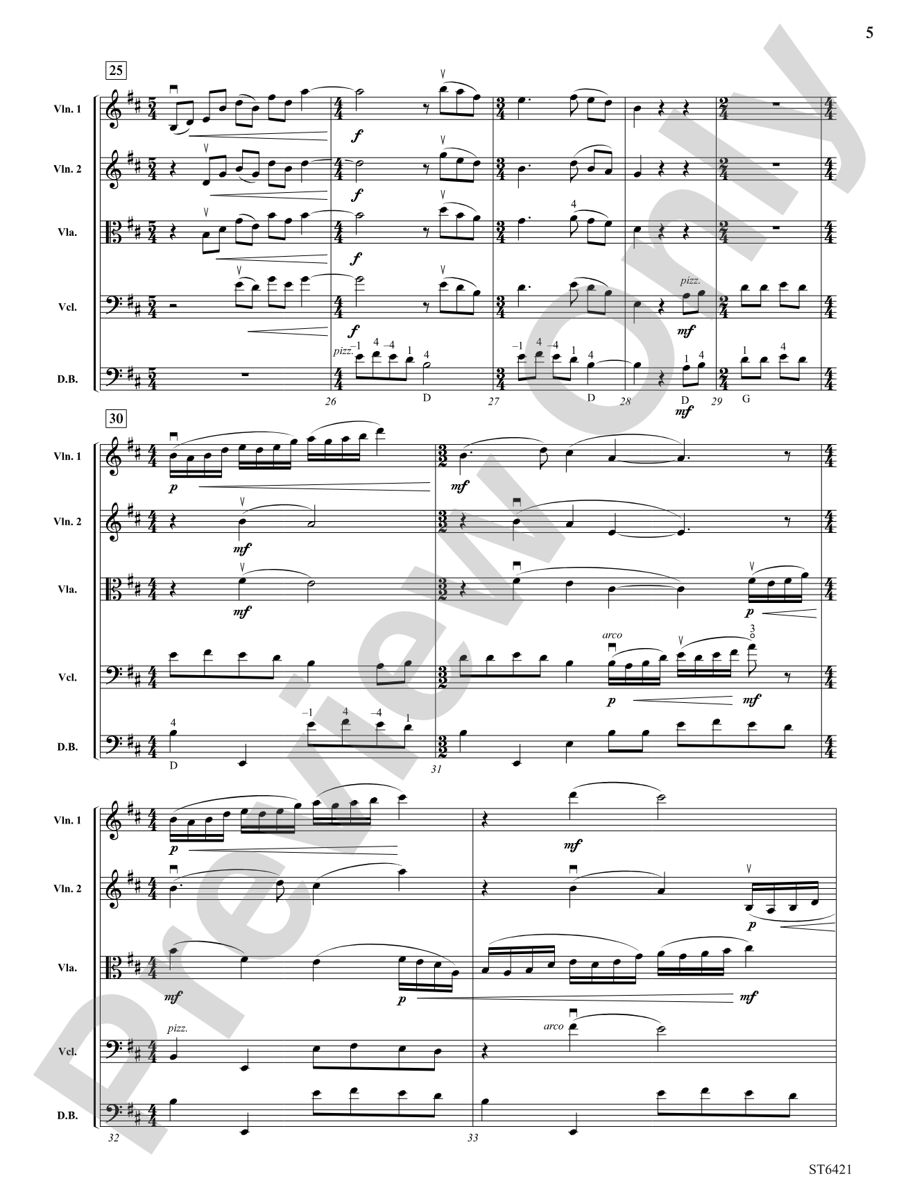 The Pinery Boy: String Orchestra Conductor Score & Parts