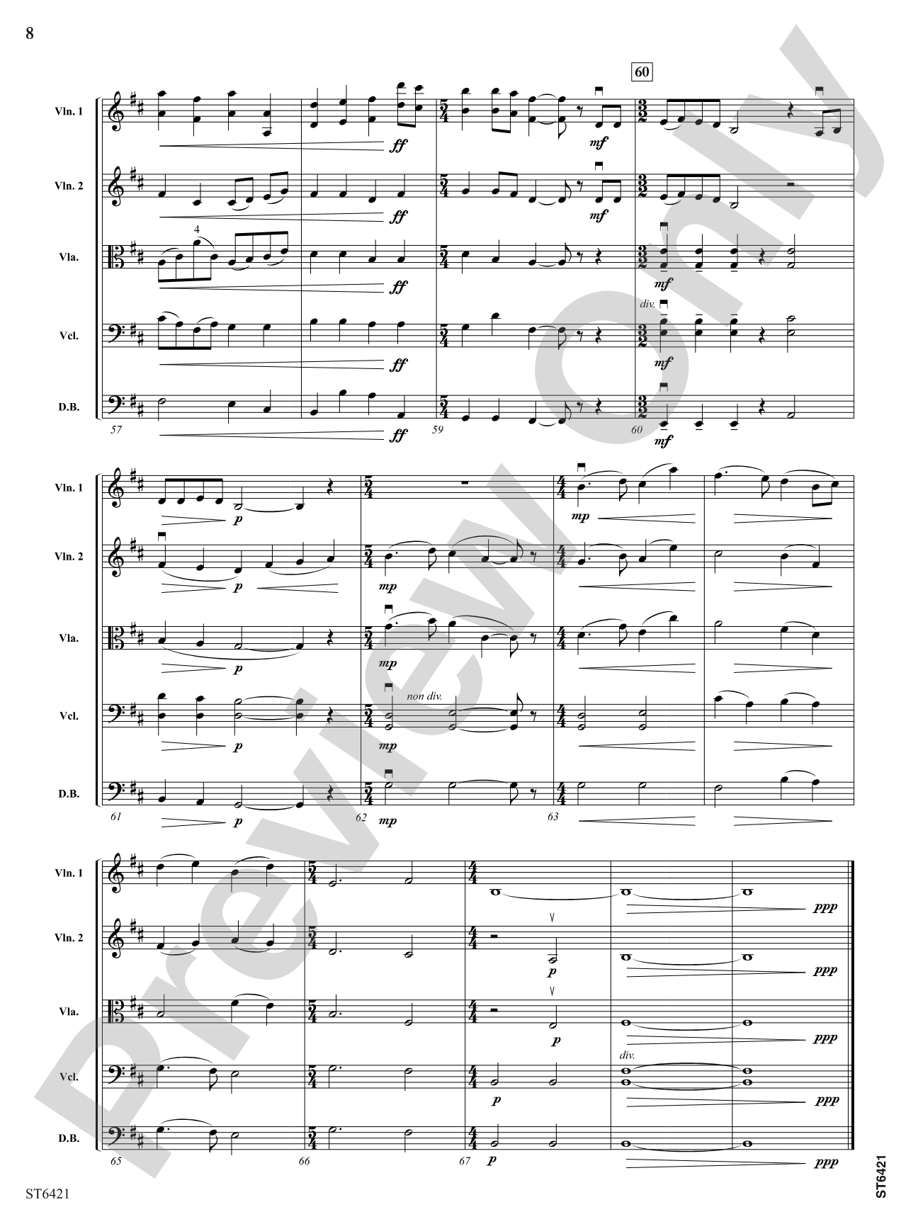 The Pinery Boy: String Orchestra Conductor Score & Parts