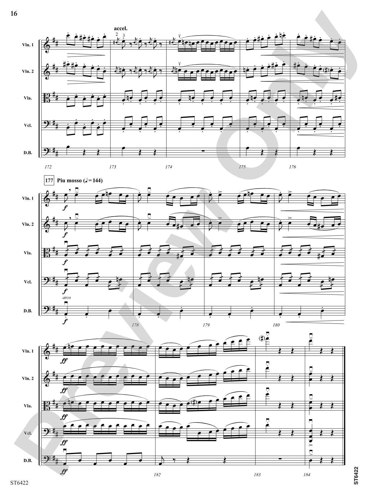 Themes from Carmen: String Orchestra Conductor Score & Parts