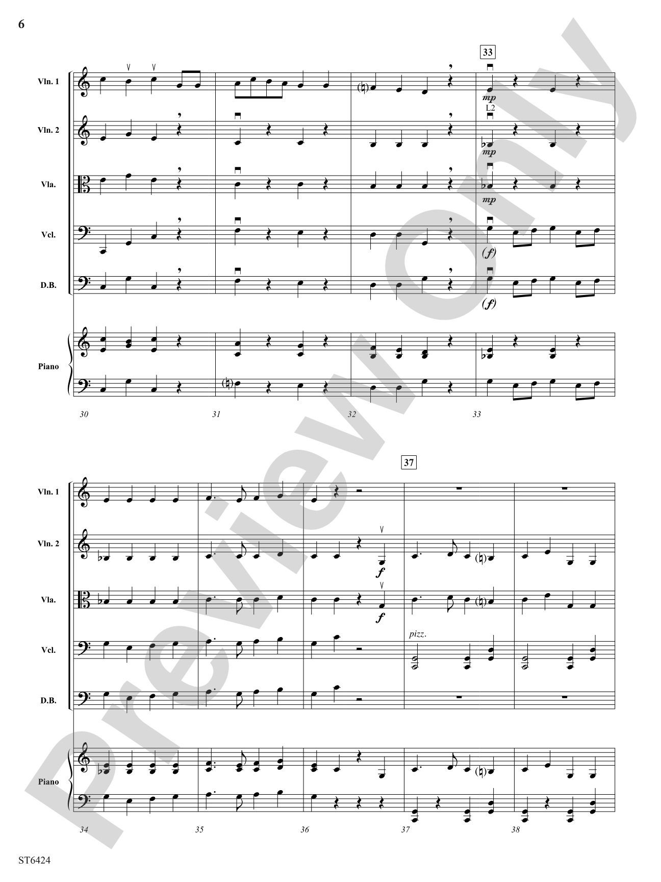 There Lived a King: String Orchestra Conductor Score & Parts