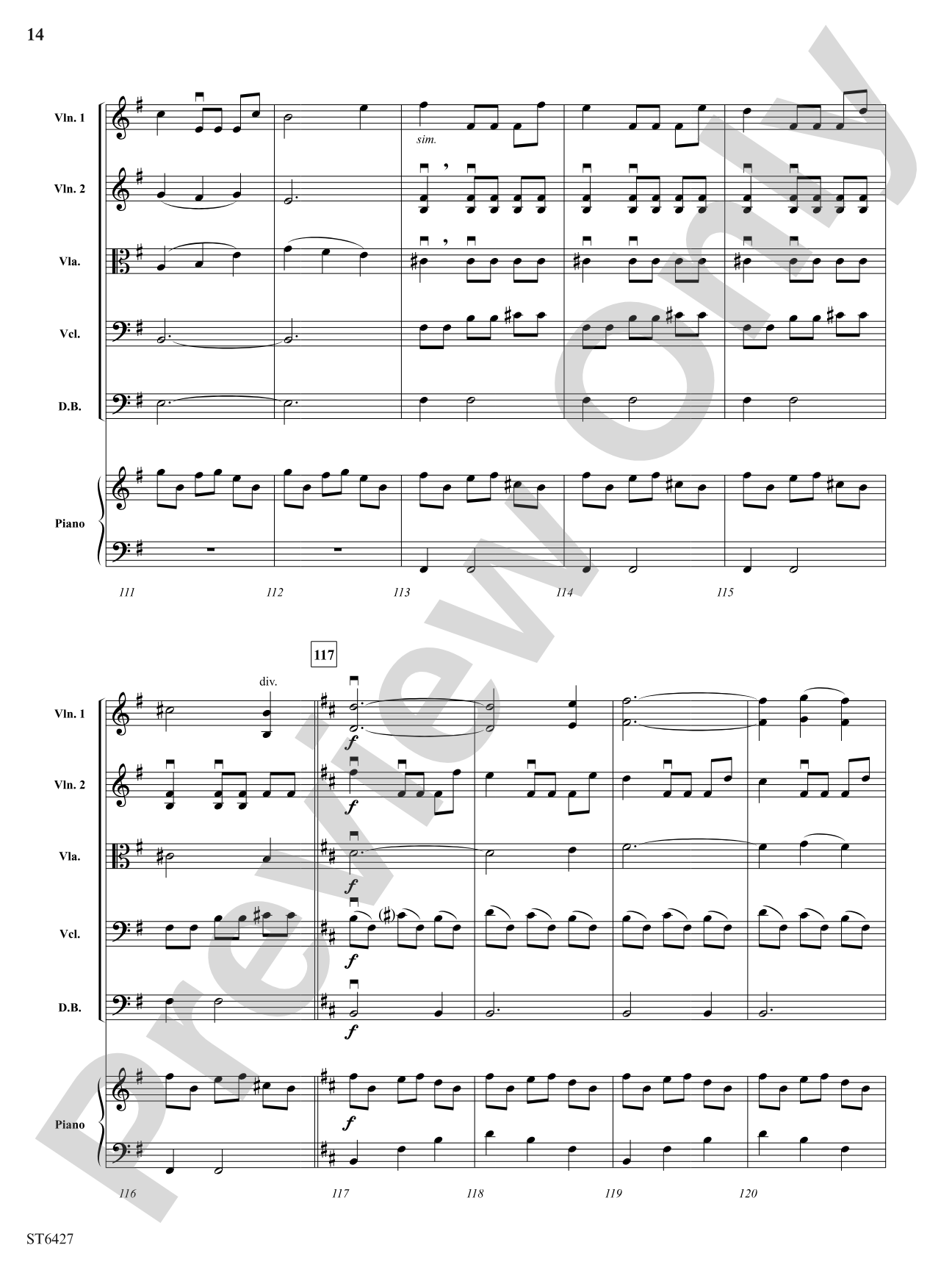 A Solitary Wish: String Orchestra Conductor Score & Parts