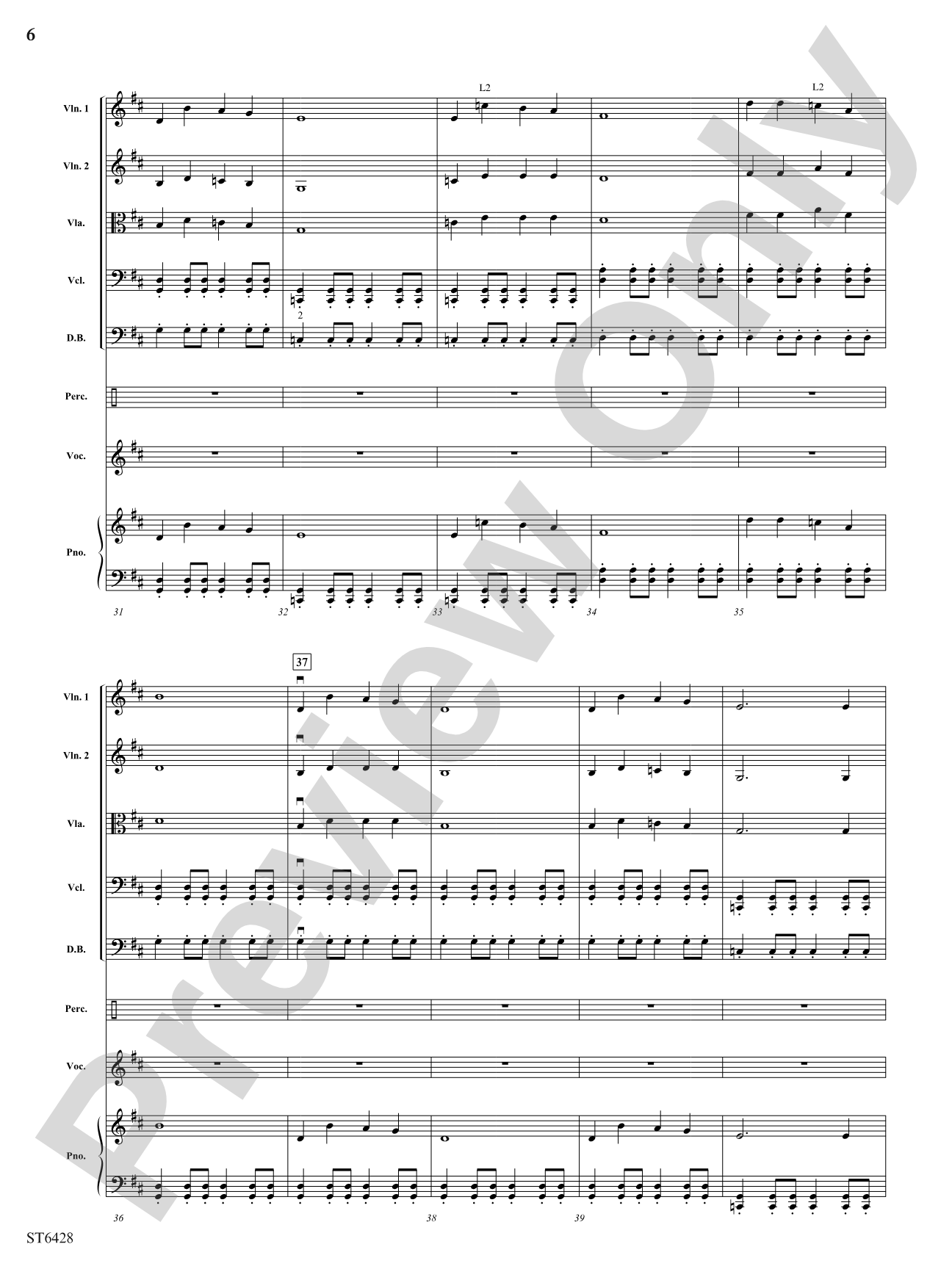 Chimes and Bells: String Orchestra Conductor Score & Parts