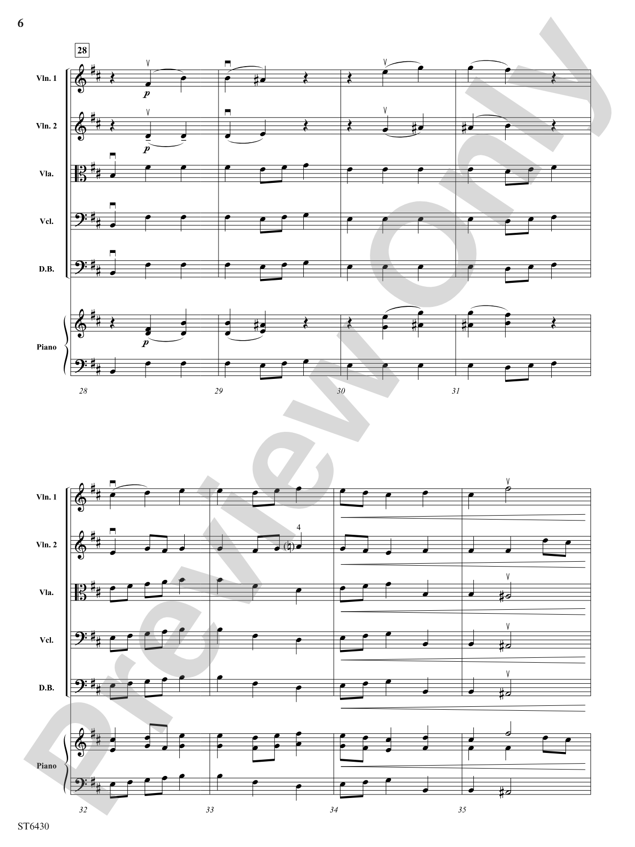 Masquerade Waltz: String Orchestra Conductor Score & Parts