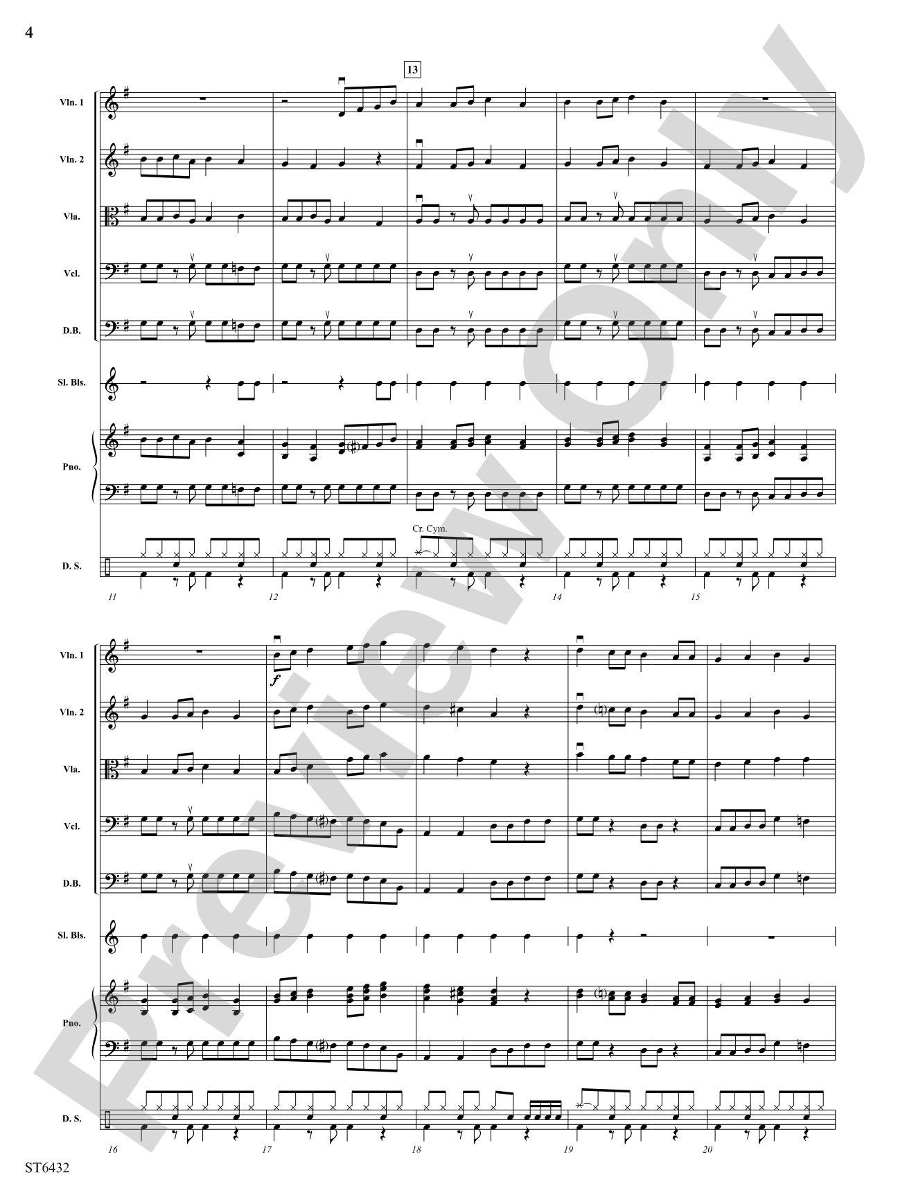 Rock The Halls!: String Orchestra Conductor Score & Parts
