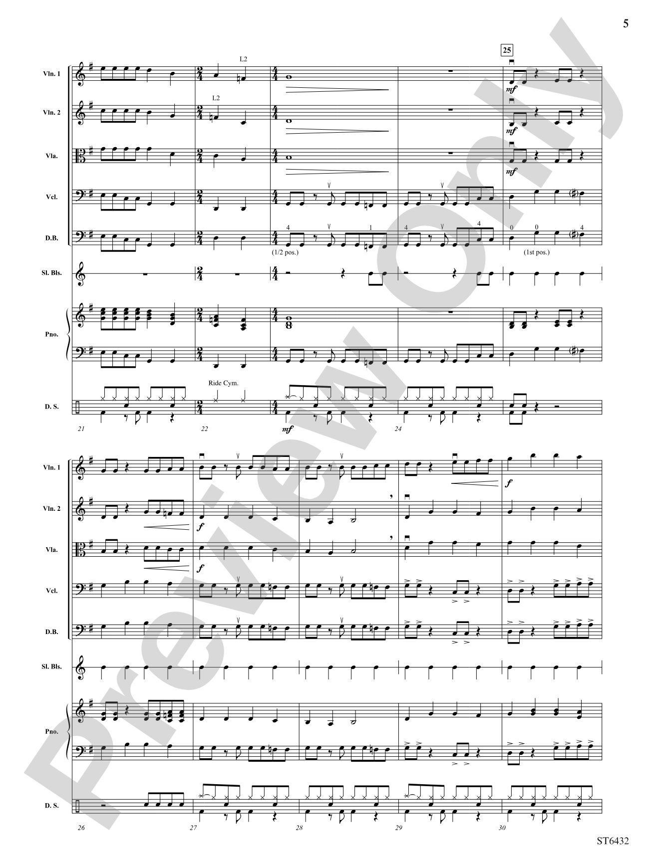 Rock The Halls!: String Orchestra Conductor Score & Parts