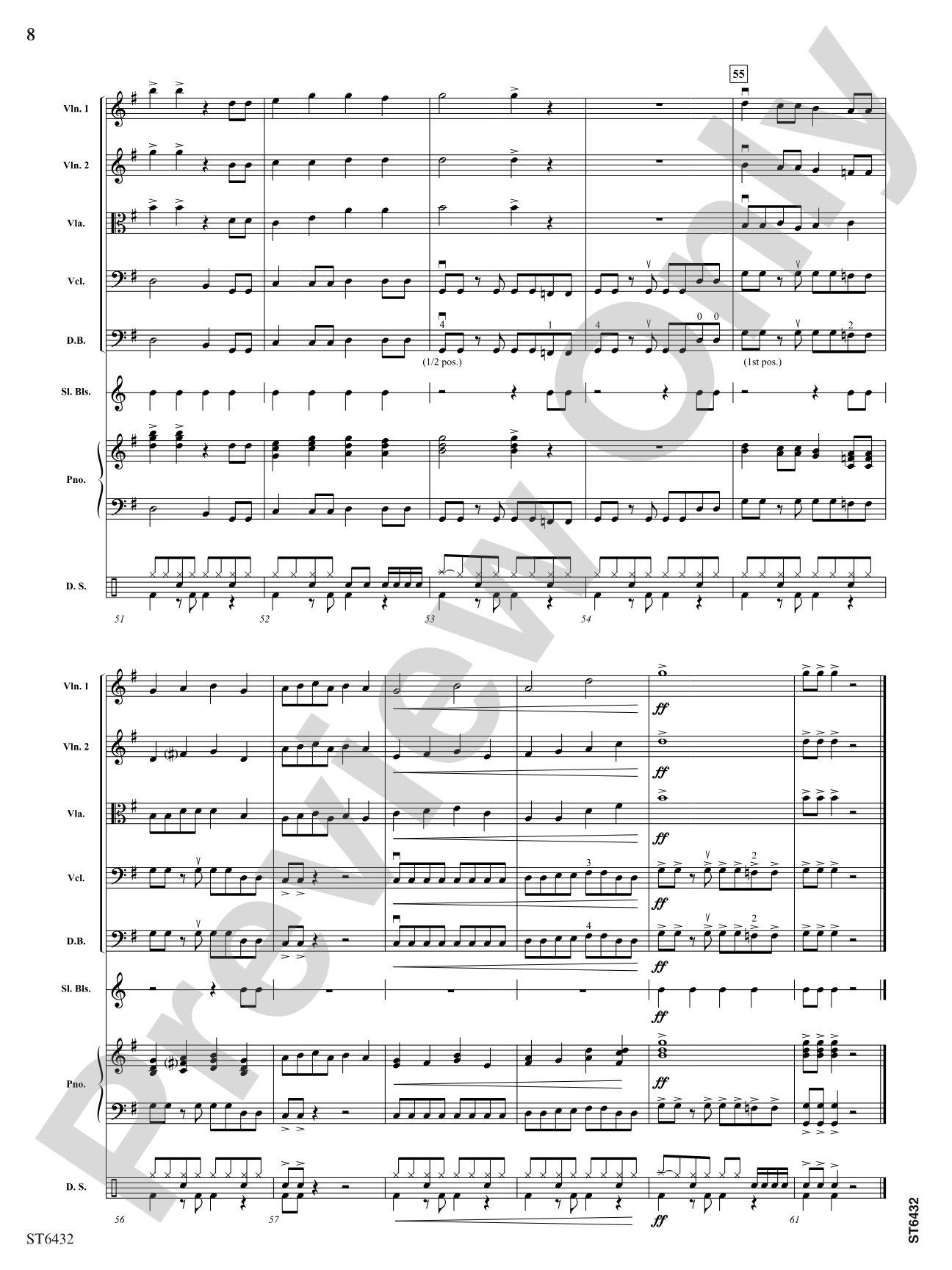 Rock The Halls!: String Orchestra Conductor Score & Parts
