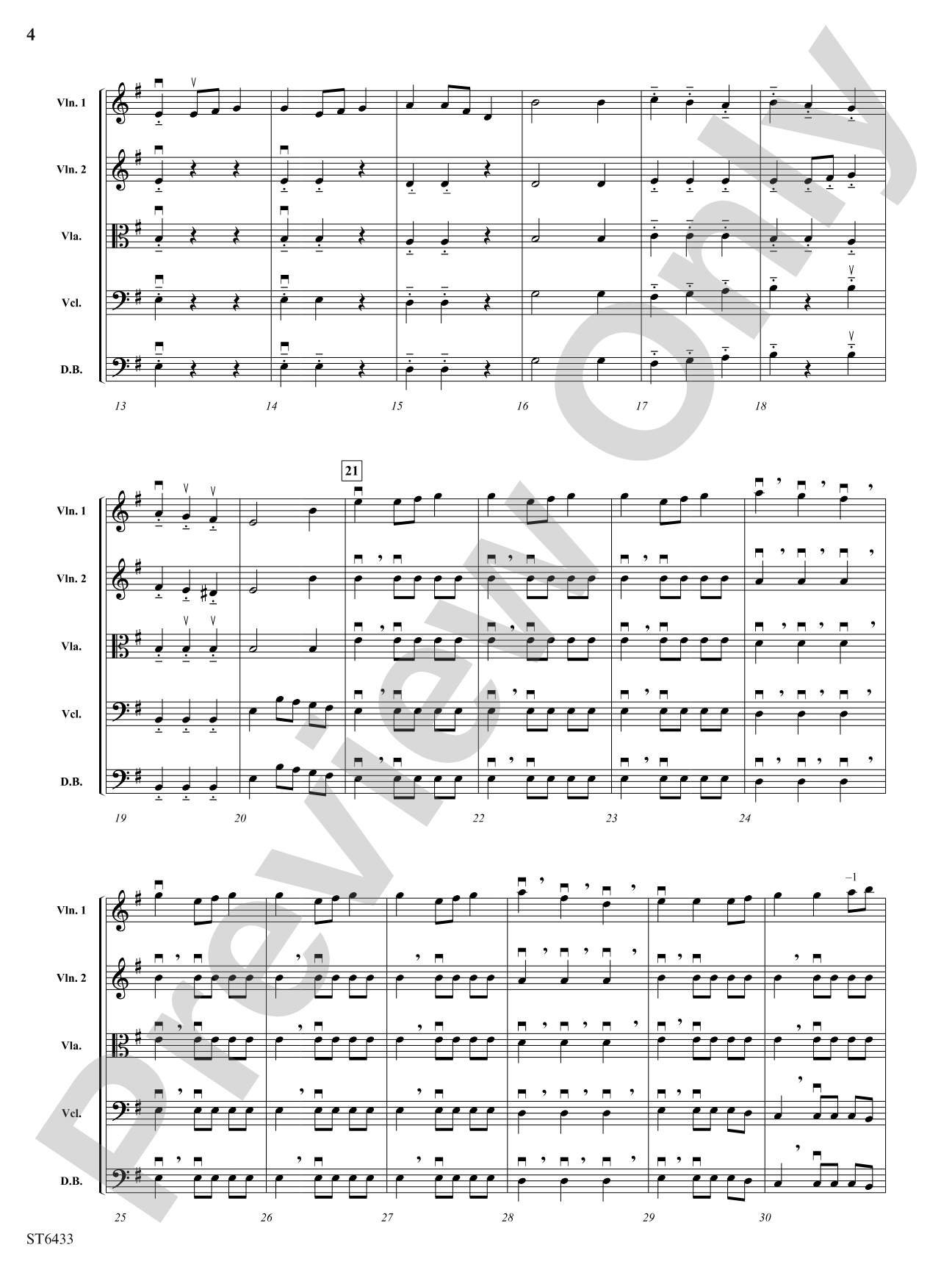 Legionary: String Orchestra Conductor Score & Parts