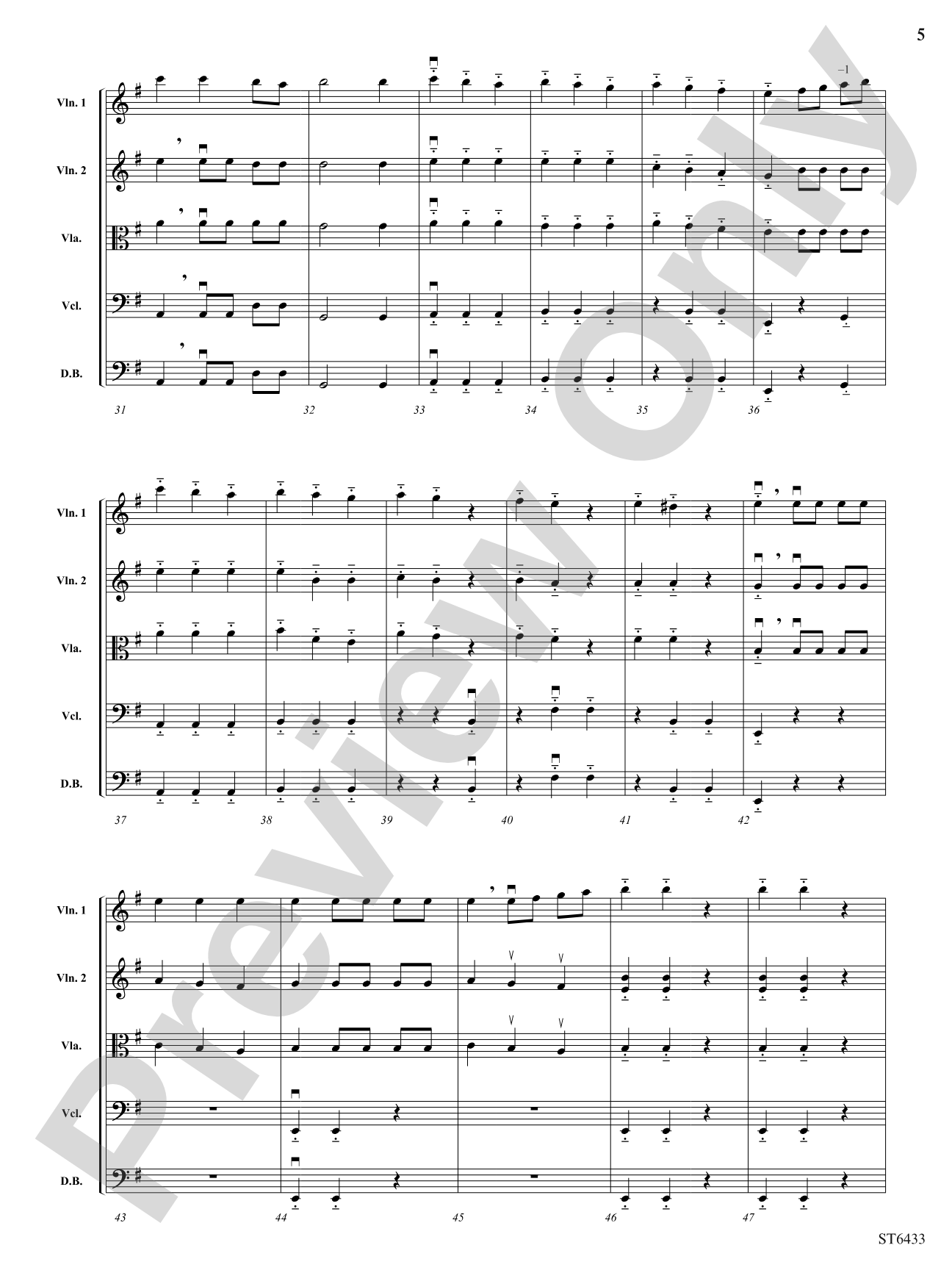 Legionary: String Orchestra Conductor Score & Parts