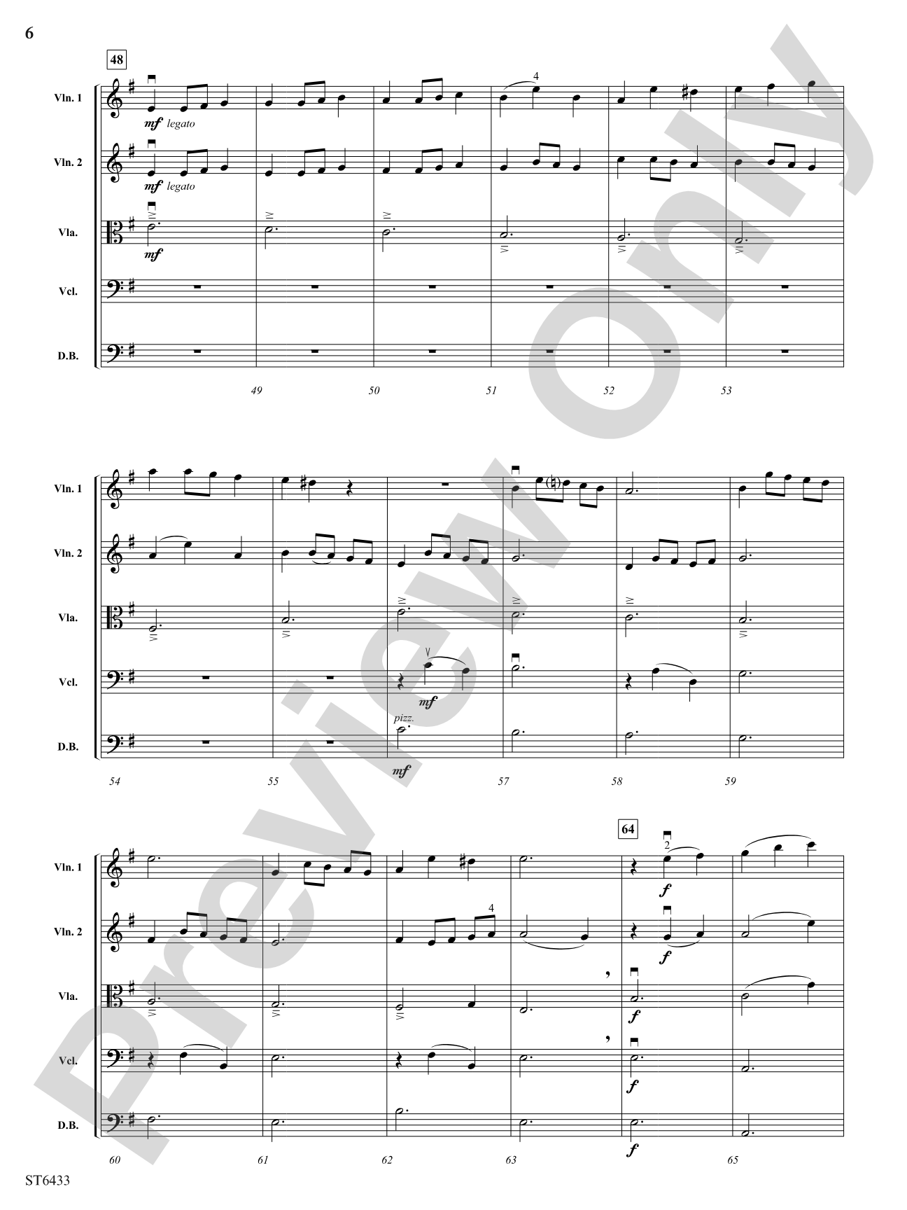 Legionary: String Orchestra Conductor Score & Parts