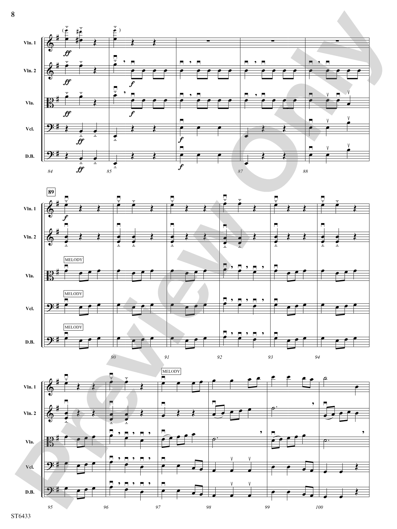 Legionary: String Orchestra Conductor Score & Parts
