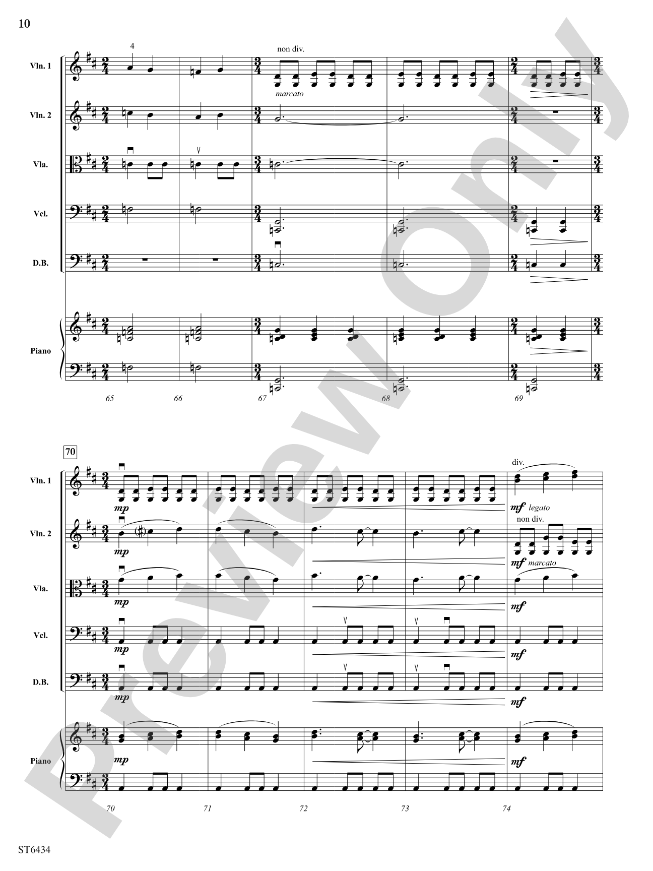 Intrada: Score