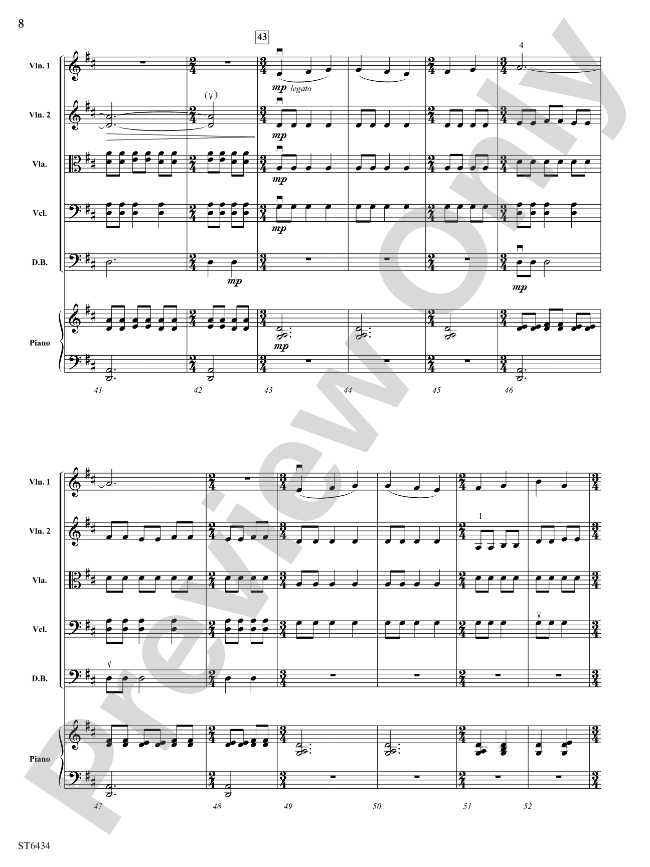 Intrada: Score