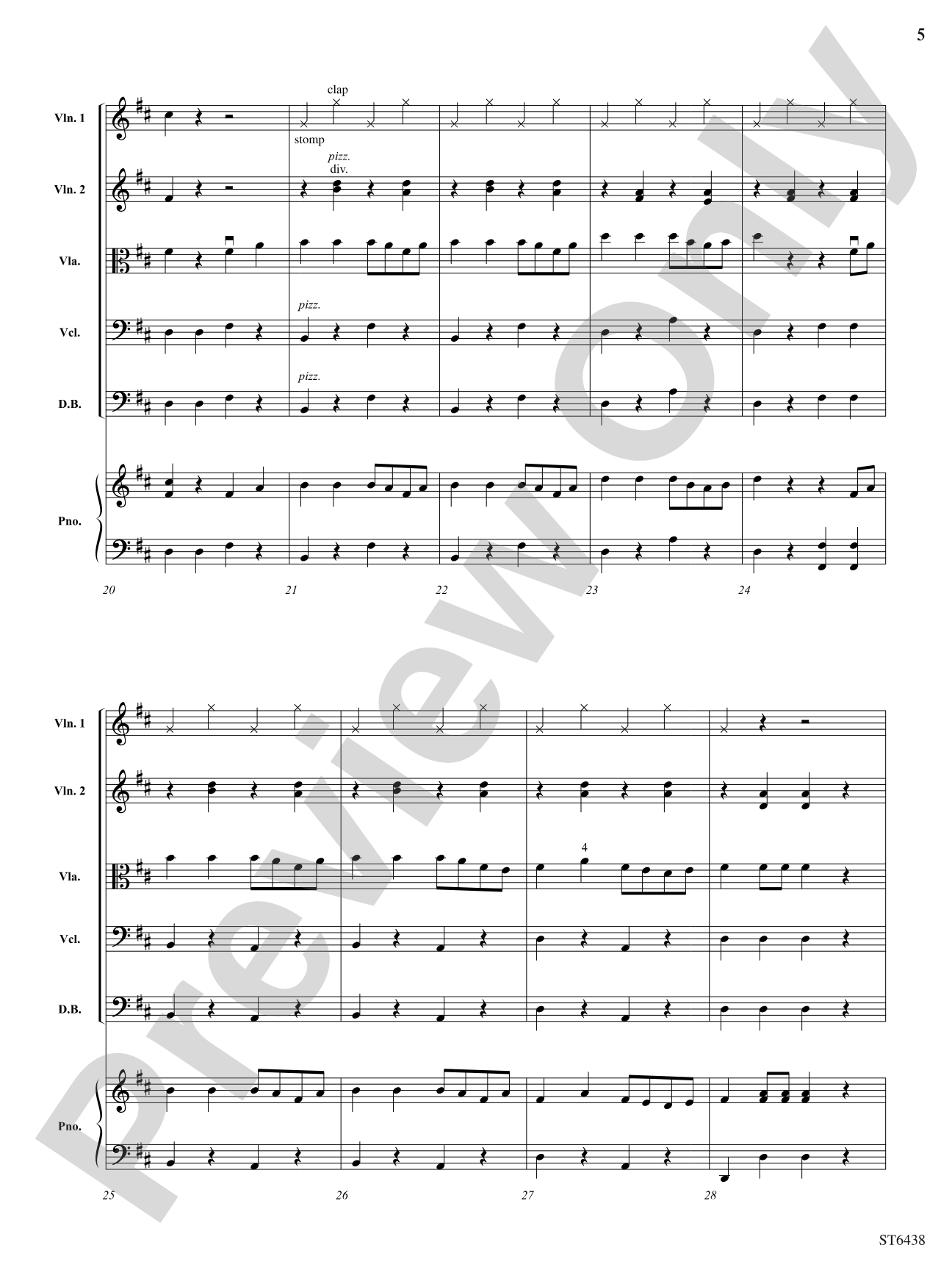 Stomp It!: String Orchestra Conductor Score & Parts