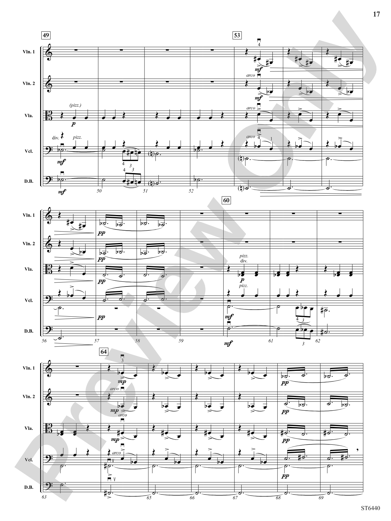 Mother Goose Suite: String Orchestra Conductor Score & Parts