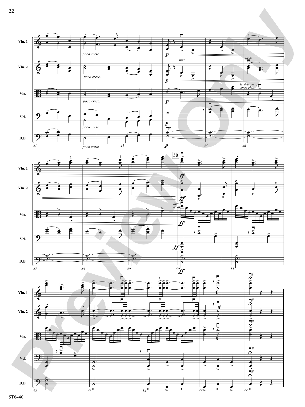 Mother Goose Suite: String Orchestra Conductor Score & Parts